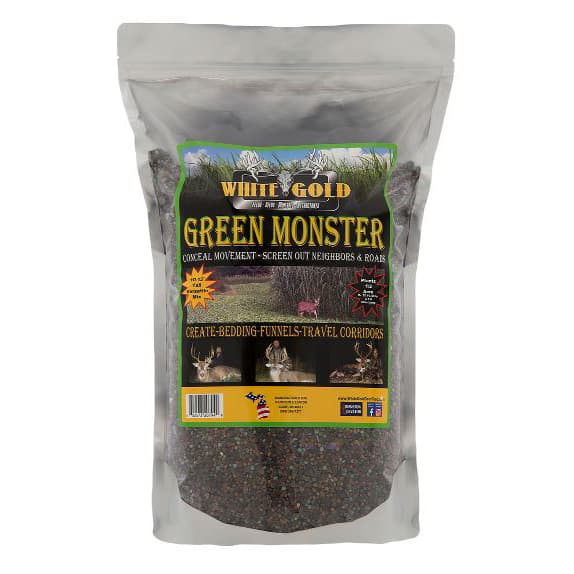 White Gold Green Monster 12.5lb Bag - Covers 1/2 Acre