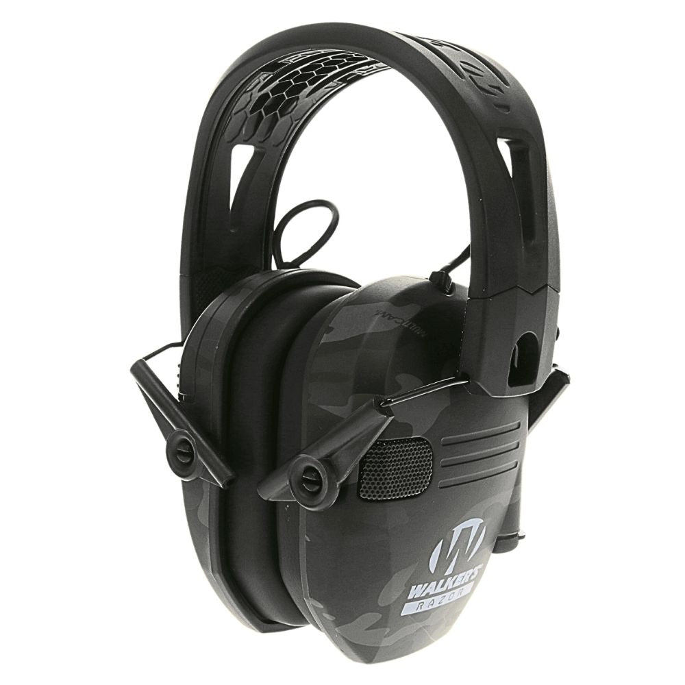 Walker's Razor Tacti-Grip Muff - Grey Camo