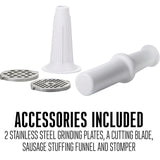 Weston #12 Electric Meat Grinder 750 Watt, 1 HP Motor 33-1301-W