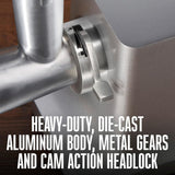 Weston #12 Electric Meat Grinder 750 Watt, 1 HP Motor 33-1301-W