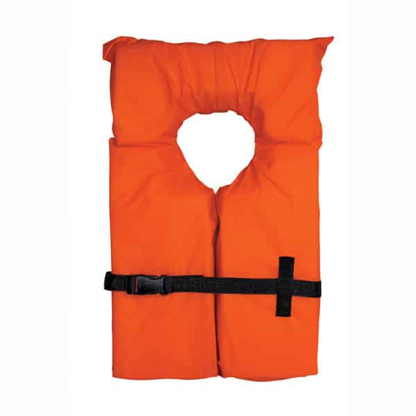 Orange Keyhole Personal Flotation Device