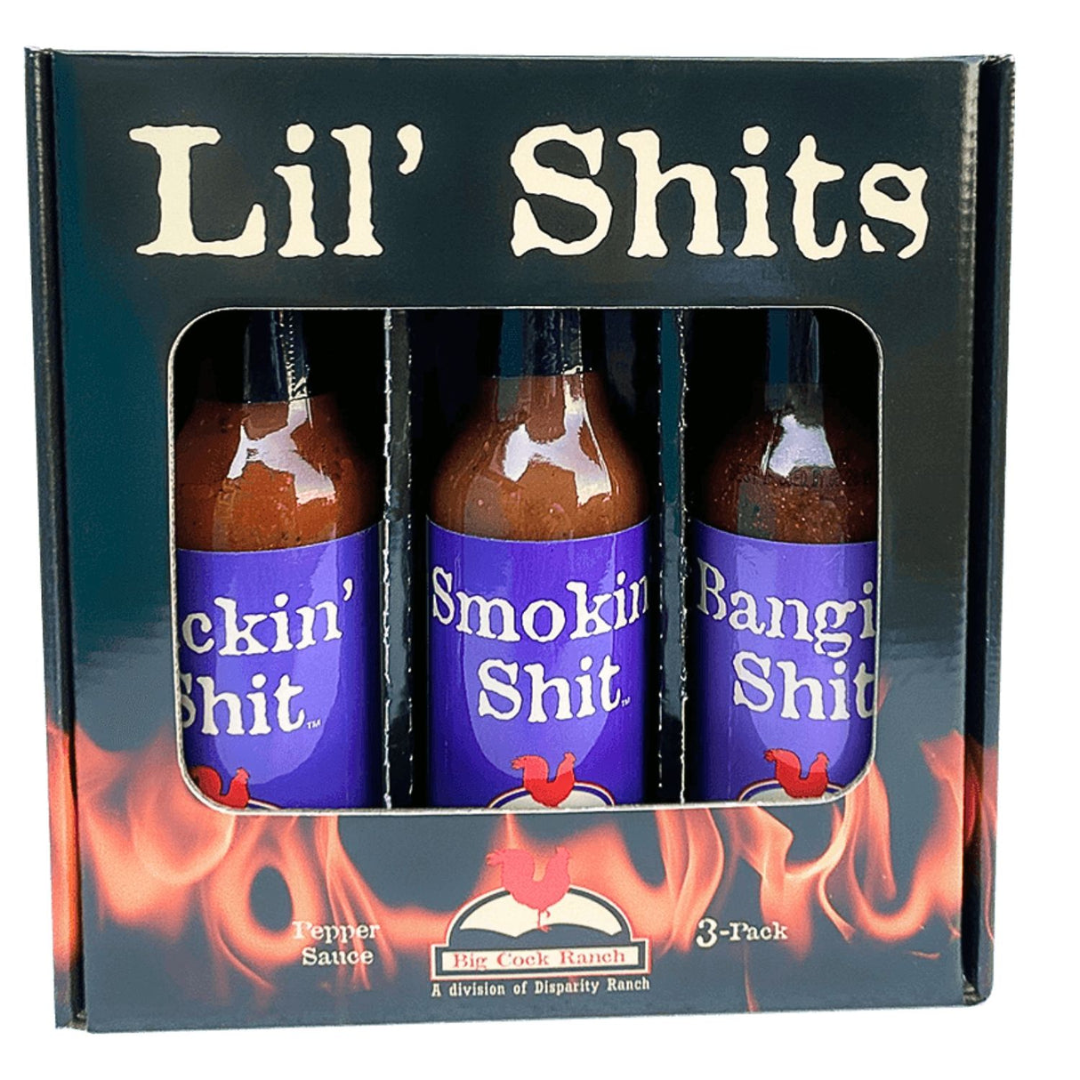 Big Cock Ranch Lil' Shits Pepper Sauces