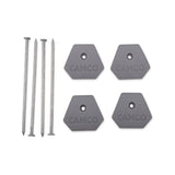 Camco RV Low-Profile Awning Mat Anchors W/ Hold-Down Nails