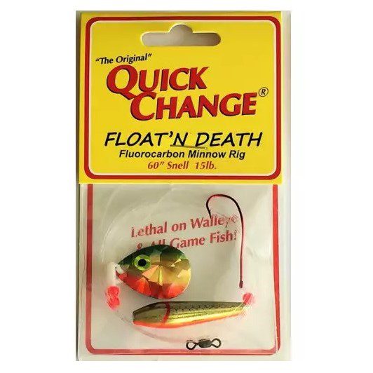 The Original Quick Death - Float 'N Death Minnow Rig