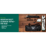 Vortex Mountain Pass Aluminum Tripod and Pan Head Kit TR-MTP