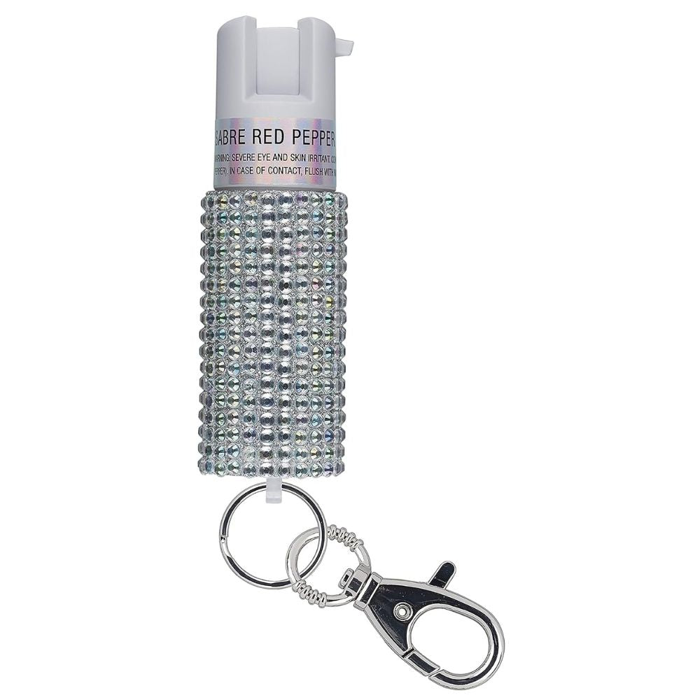Sabre Jeweled Pepper Spray w/ Key Ring