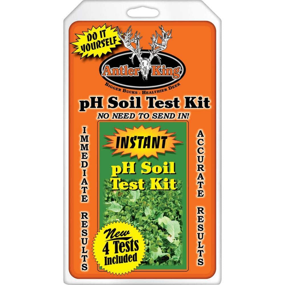 Antler King PH Soil Test Kit - 4 Tests Included
