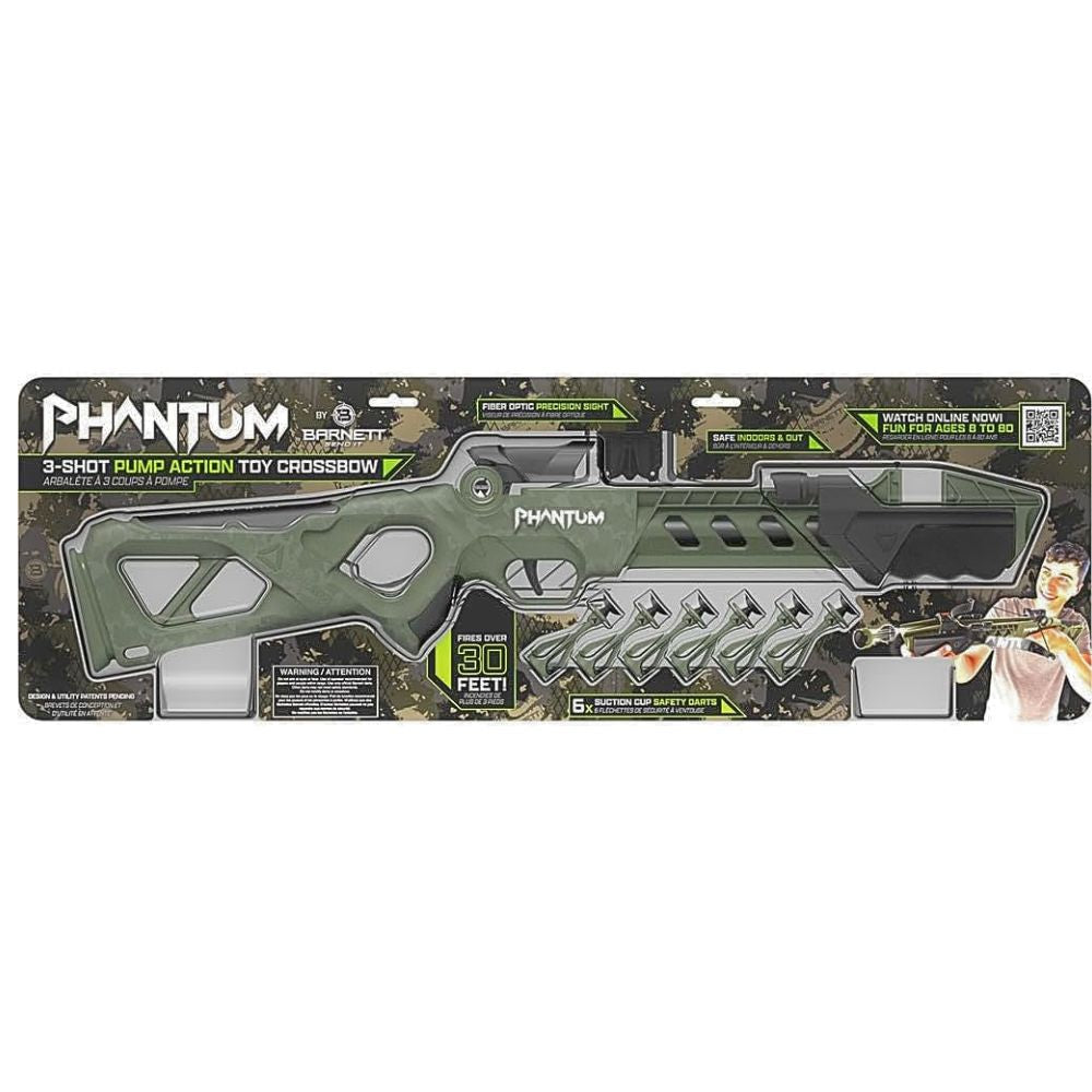 Barnett Phantum Suction Dart Crossbow - Od Grn/Blk