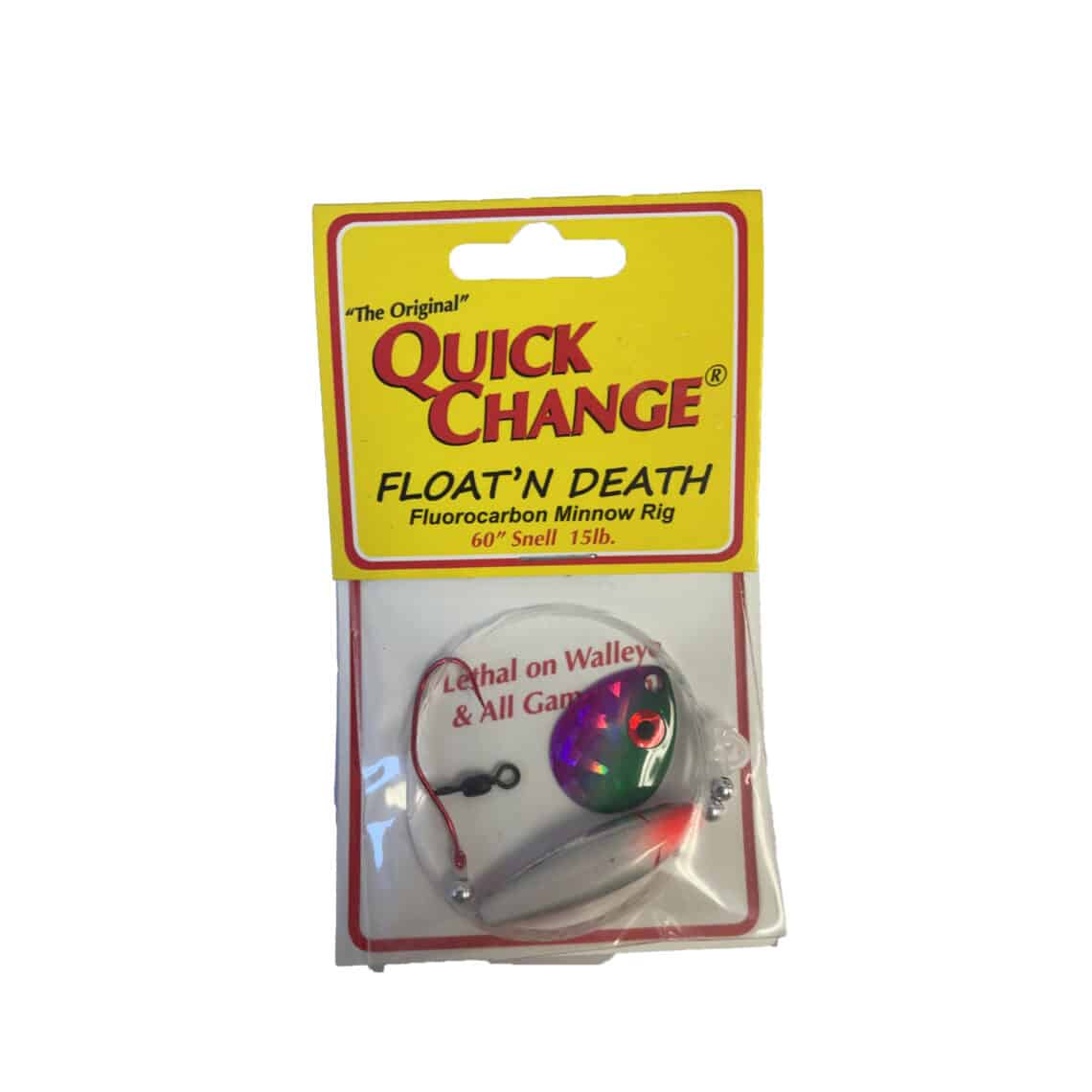 The Original Quick Death - Float 'N Death Minnow Rig