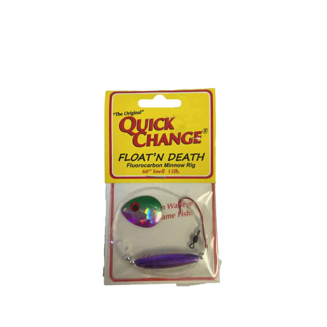 The Original Quick Death - Float 'N Death Minnow Rig