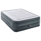 Intex 22" Queen Dura-Beam Comfort Plush Built In Pump