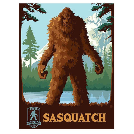 Sasquatch 300 Piece Jigsaw Puzzle