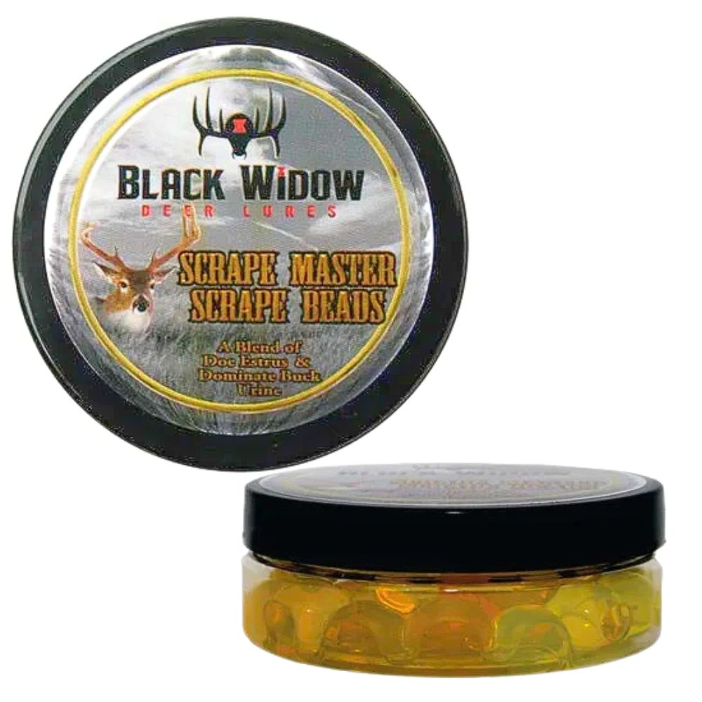 Black Widow Scrape Master Scent Beads - 2oz.