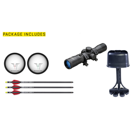 TenPoint Siege 425, Acuslide, Rangemaster 100 Scope Vektra Camo