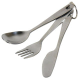 Coghlan's Stainless Steel 3pc Steel Cutlery Set