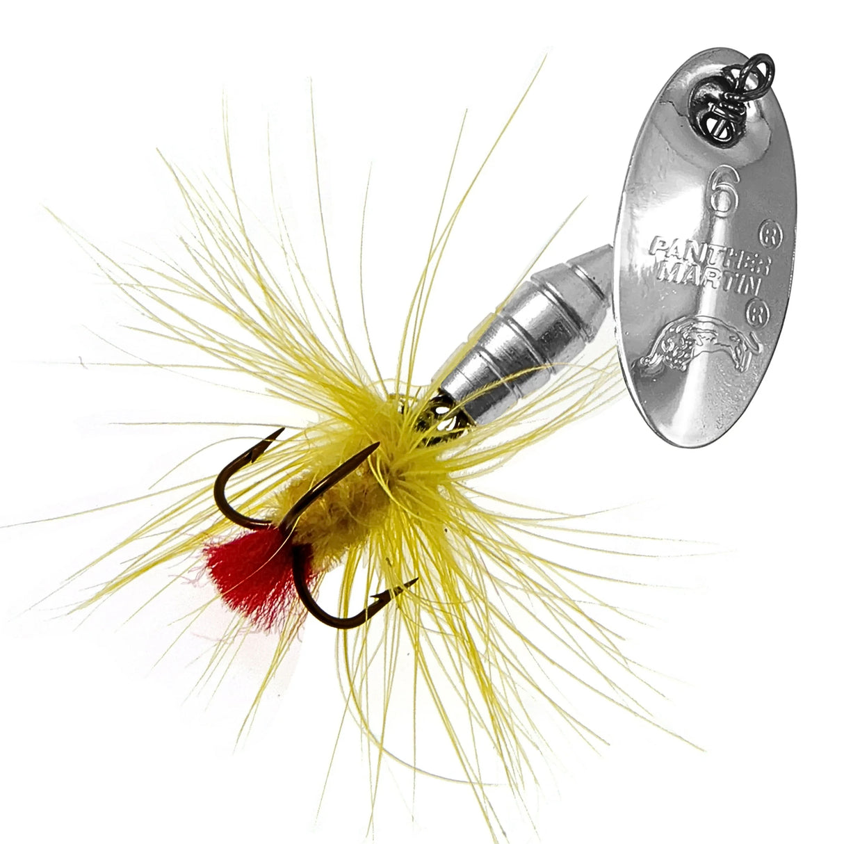 Panther Martin Silver Yellow Spinner 1/32oz
