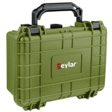 Eylar Small Gear Hard Case w/ Foam (Green) 8.12"
