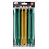 Great Lakes 9" Tent Stake Set