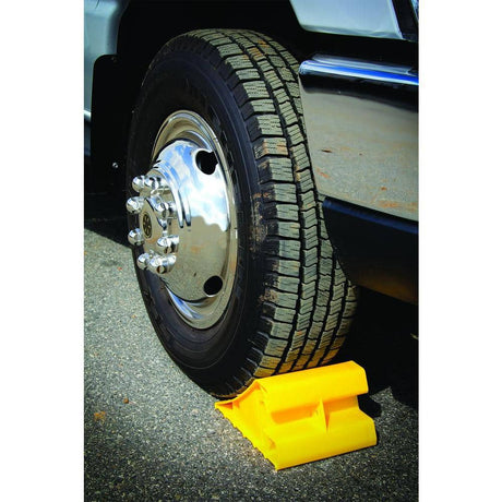 Super Wheel Chock, Yellow (E/F)