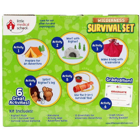 Wilderness Survival Set Age 3+ 8x10in