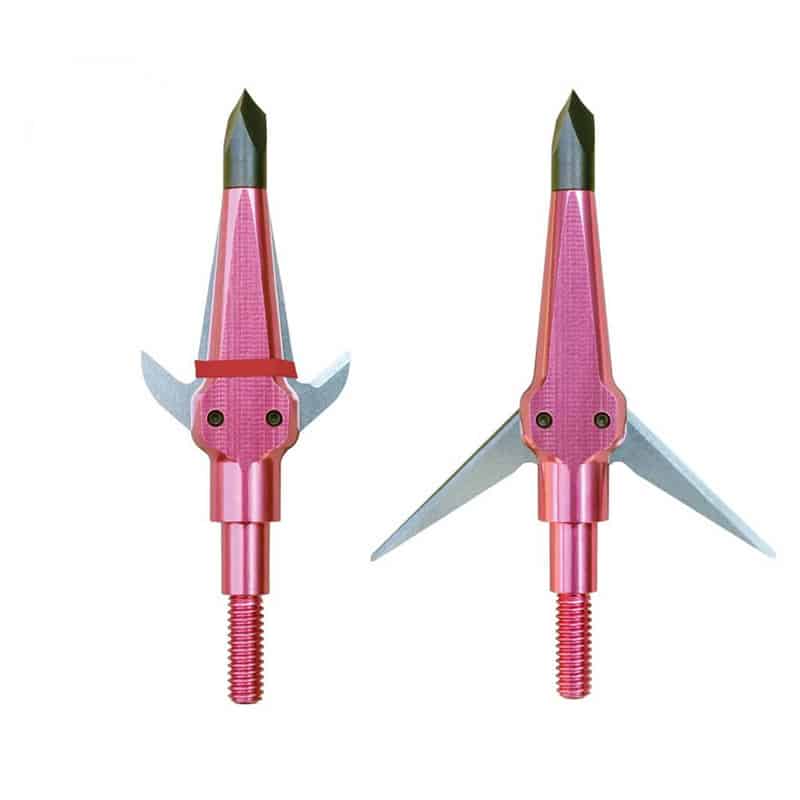 Swhacker #224 100GR Pink Low-Poundage Broadheads