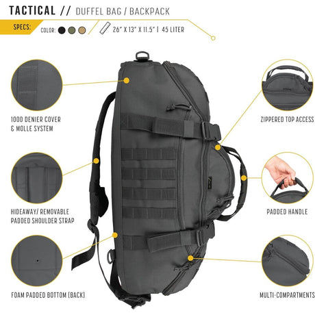 WFS 45 L, DUFFEL, 1000 denier