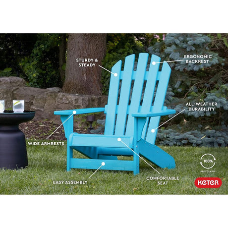 Tahoe Adirondack Seafoam