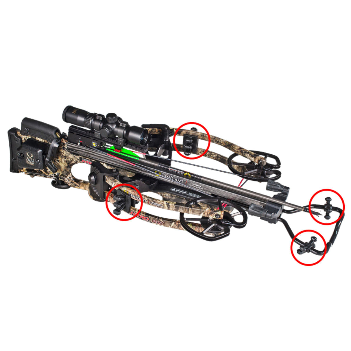 TenPoint Universal Limb and Foot Stirrup Silencing Package