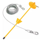 Boss Pet X-Large Tie-Out/Dome Stake Combo 30'
