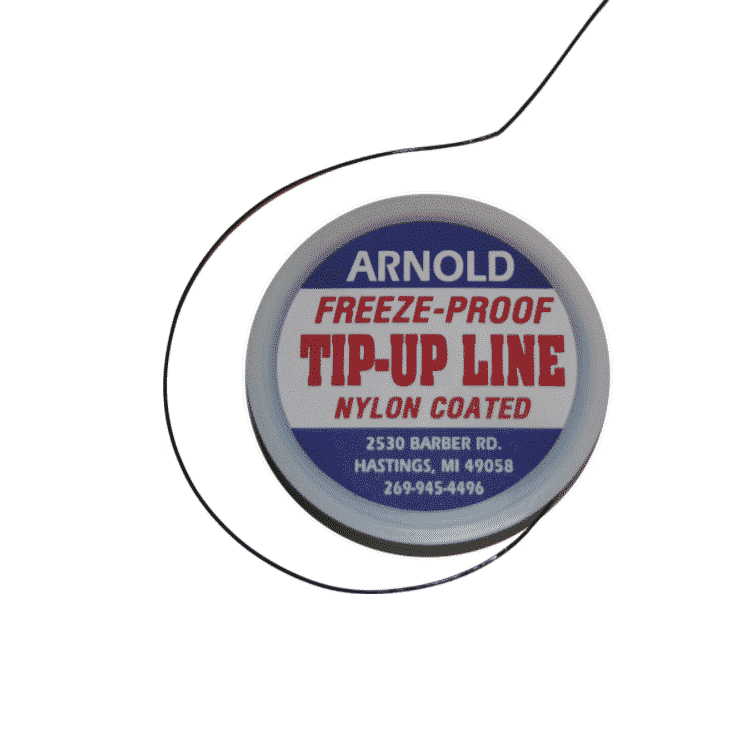 Braided Tip Up Line | Black