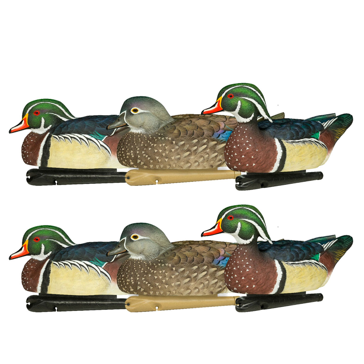 Avian-X Topflight Wood Ducks 6 Floating Decoys