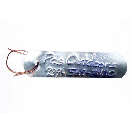 PCS Outdoors Write Your Own Trap Tags - 25ct