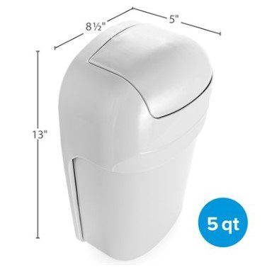 Camco Cabinet Mount Trash Can