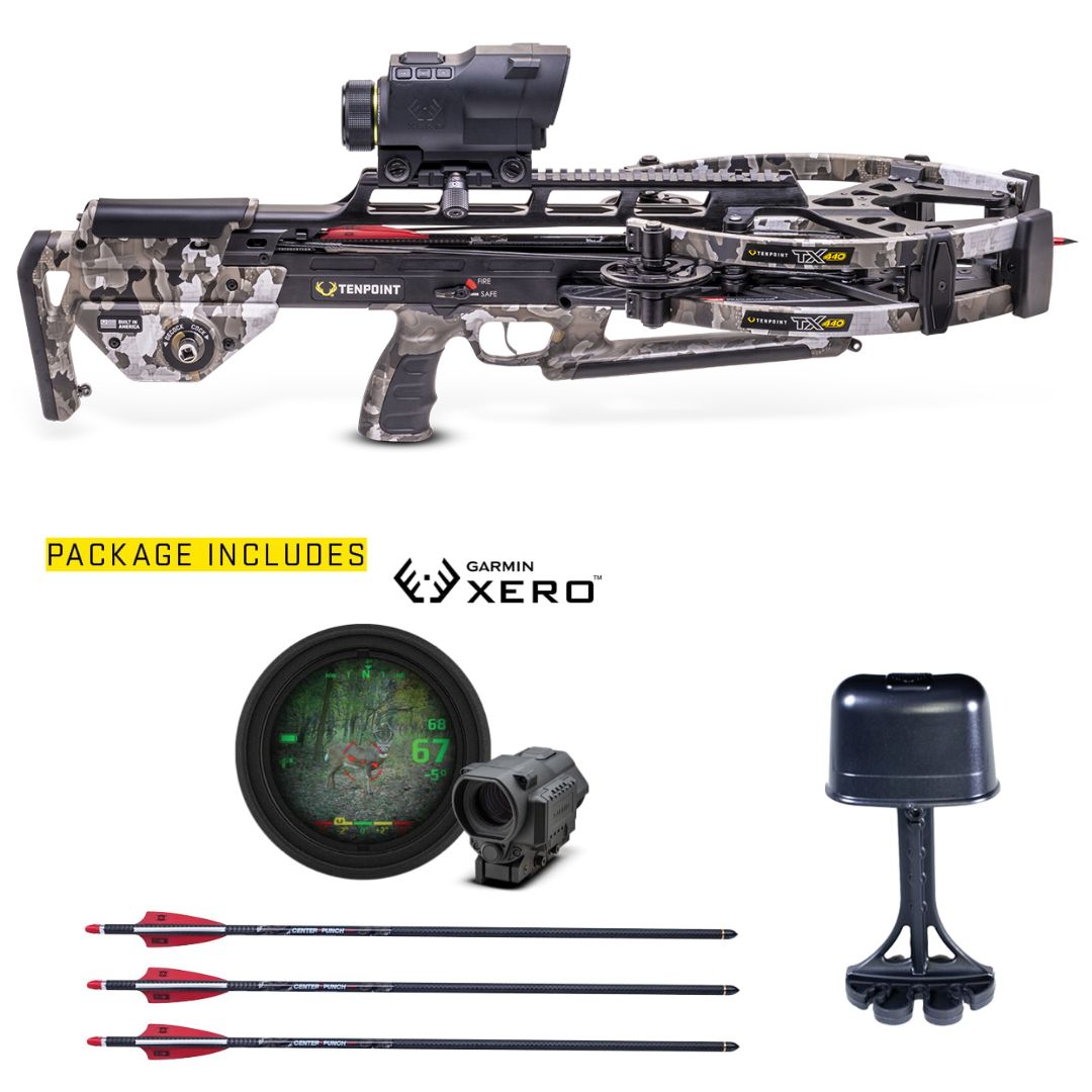 TenPoint TX-440 Garmin X1I Crossbow Pkg - Vektra