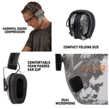 Allen Ultrx Bionic Electronic Earmuff - Camo