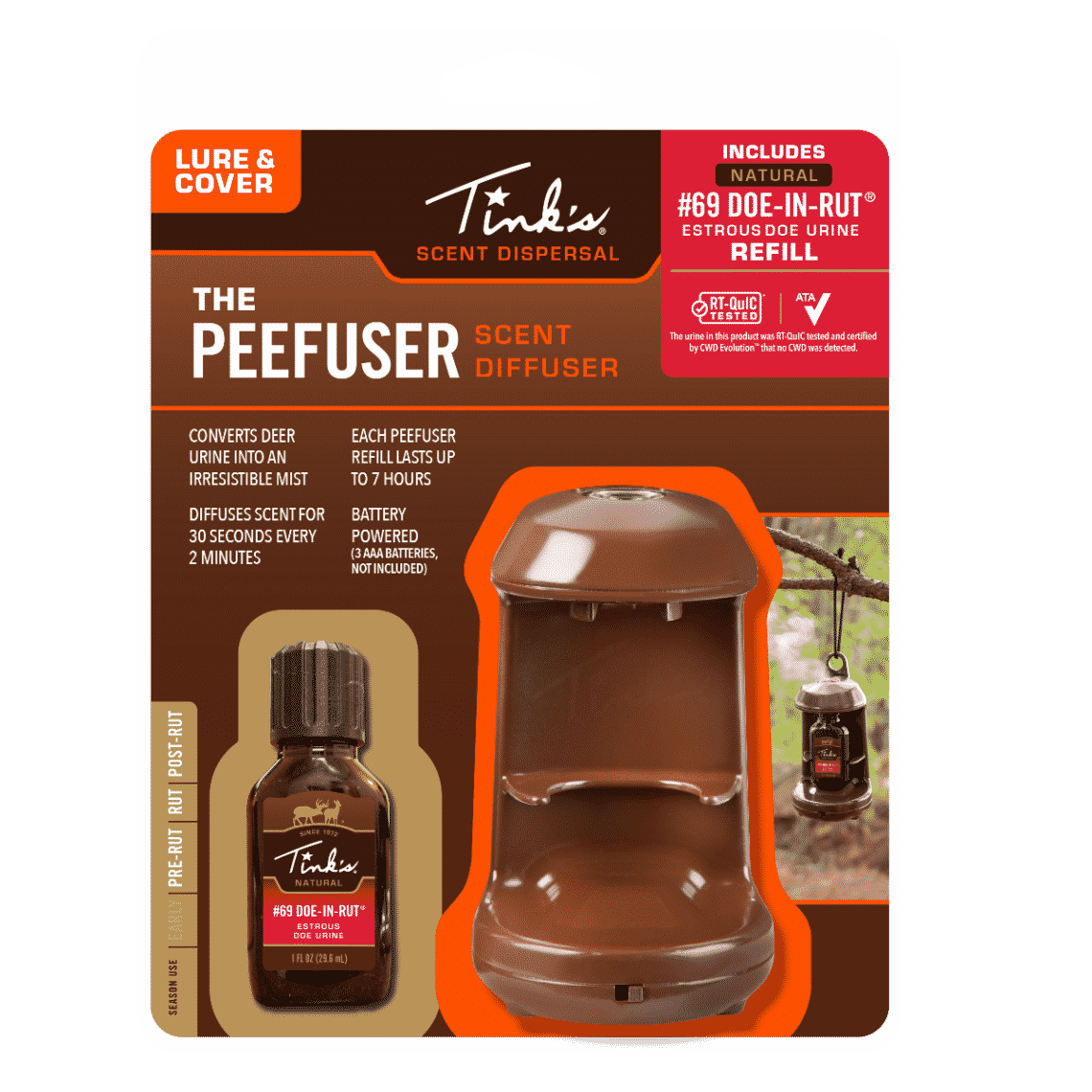 Tink's #69 Doe-In-Rut Peefuser Scent Diffuser