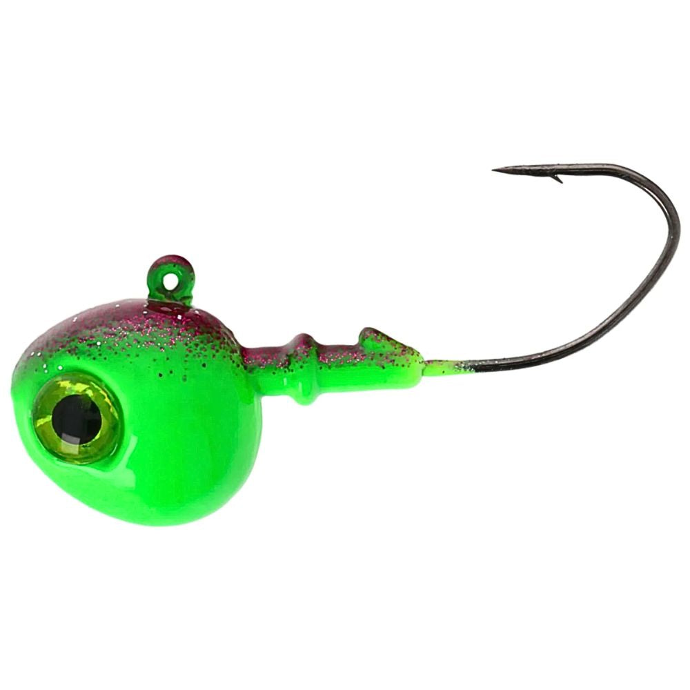 Eagle Claw Pro-V Walleye River Jig - Cherry Limeade 5/8oz