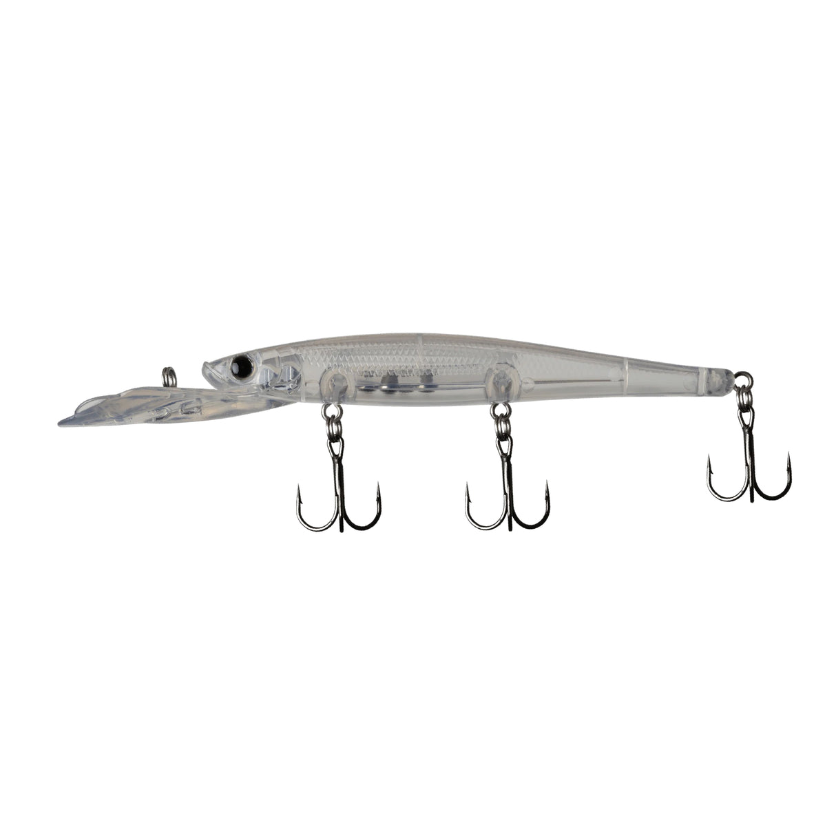WalleyeX Brawler #12 Crankbait - Clear