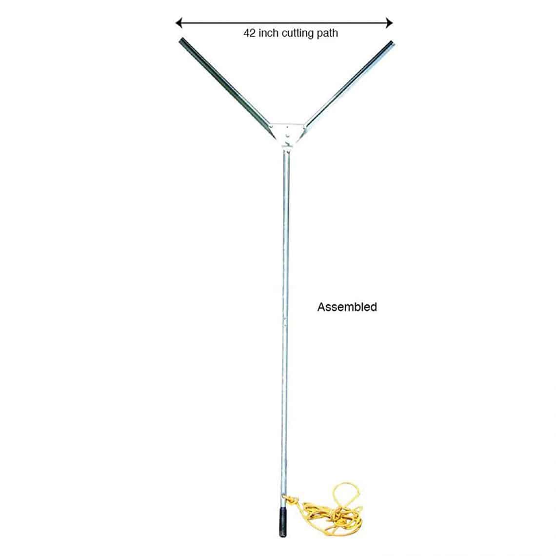 Crystal Blue Lake and Pond Weed Cutter - 42in Wide Cutting Path!