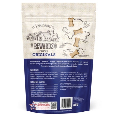 2Lb Wholesomes Reward Puppy Original Biscuit