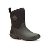 Muck Women's Muckster II Mid Boot- Black W/ Roses
