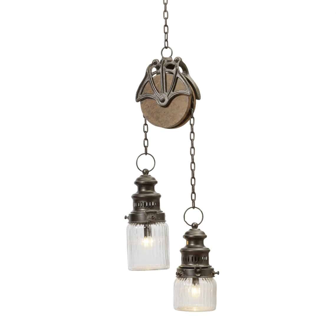 Gerson Metal And Gl 47 Inch Pulley Hanging Battery Operated Gerson Metal And Gl 47 Inch Pulley Hanging Battery Operated Lanterns