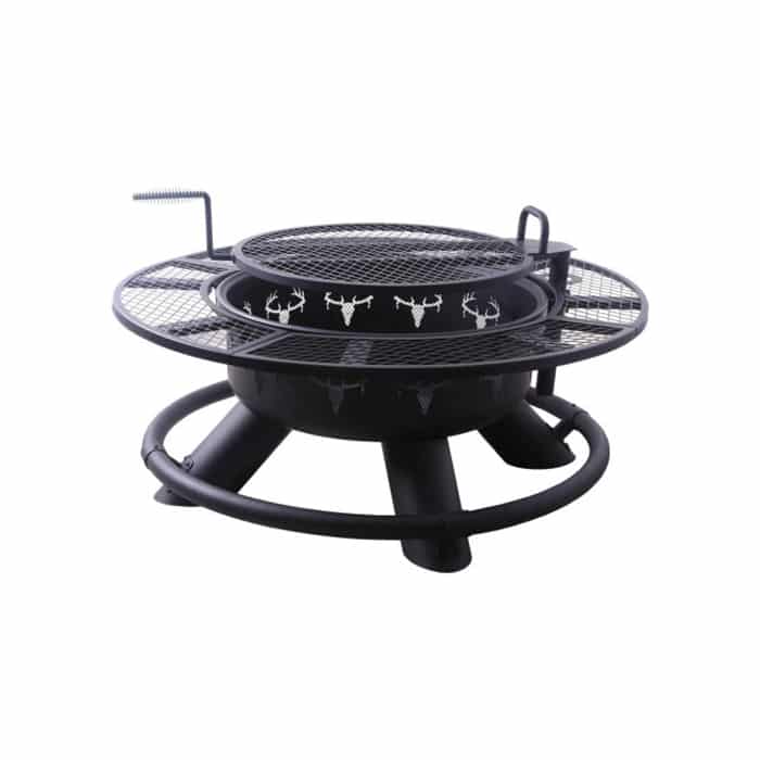 Big Horn Outdoor King Ranch Fire Pit, Bighorn Ranch Fire Pit Cover