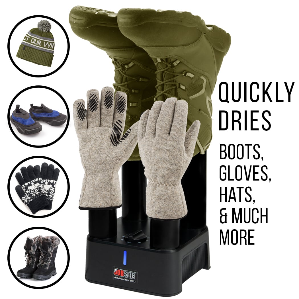JOBSITE MIGHTY DRY BOOT DRYER Northwoods Wholesale Outlet
