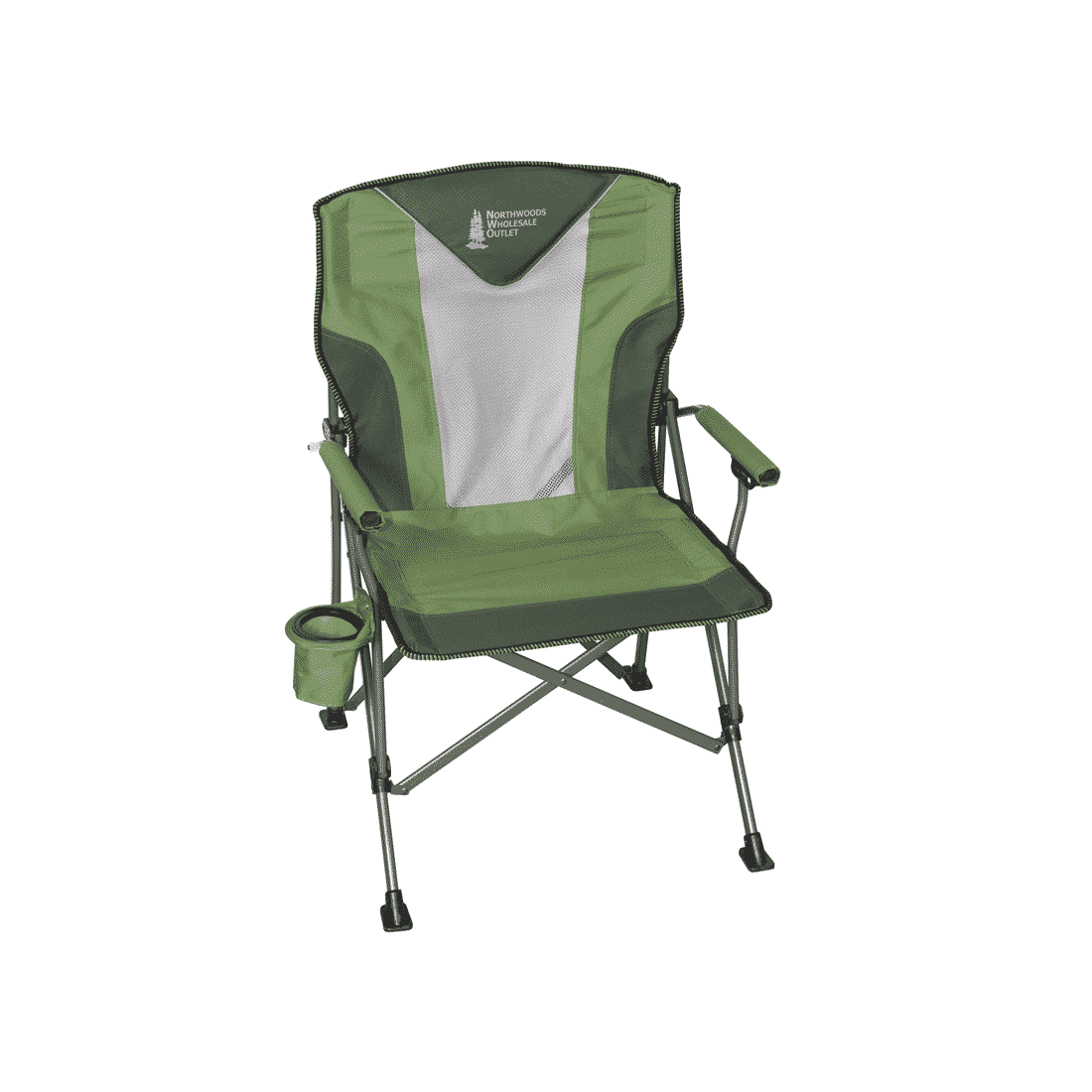 MAHCO GREEN HARDARM BAGGED CHAIR - Northwoods Wholesale Outlet