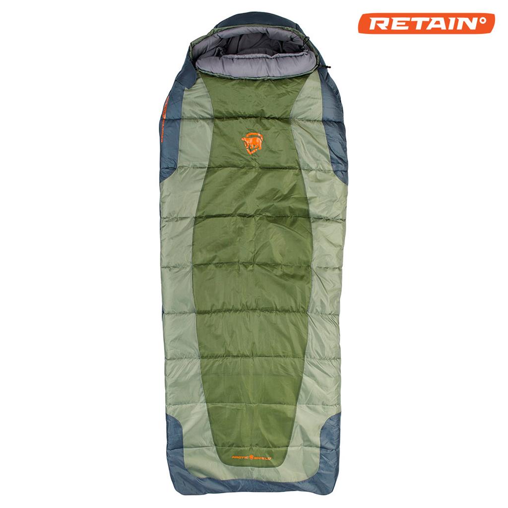 Arctic Shield Echo Mummy Sleeping Bag With Retain Material 75x32 Free Shipping Northwoods Wholesale Outlet