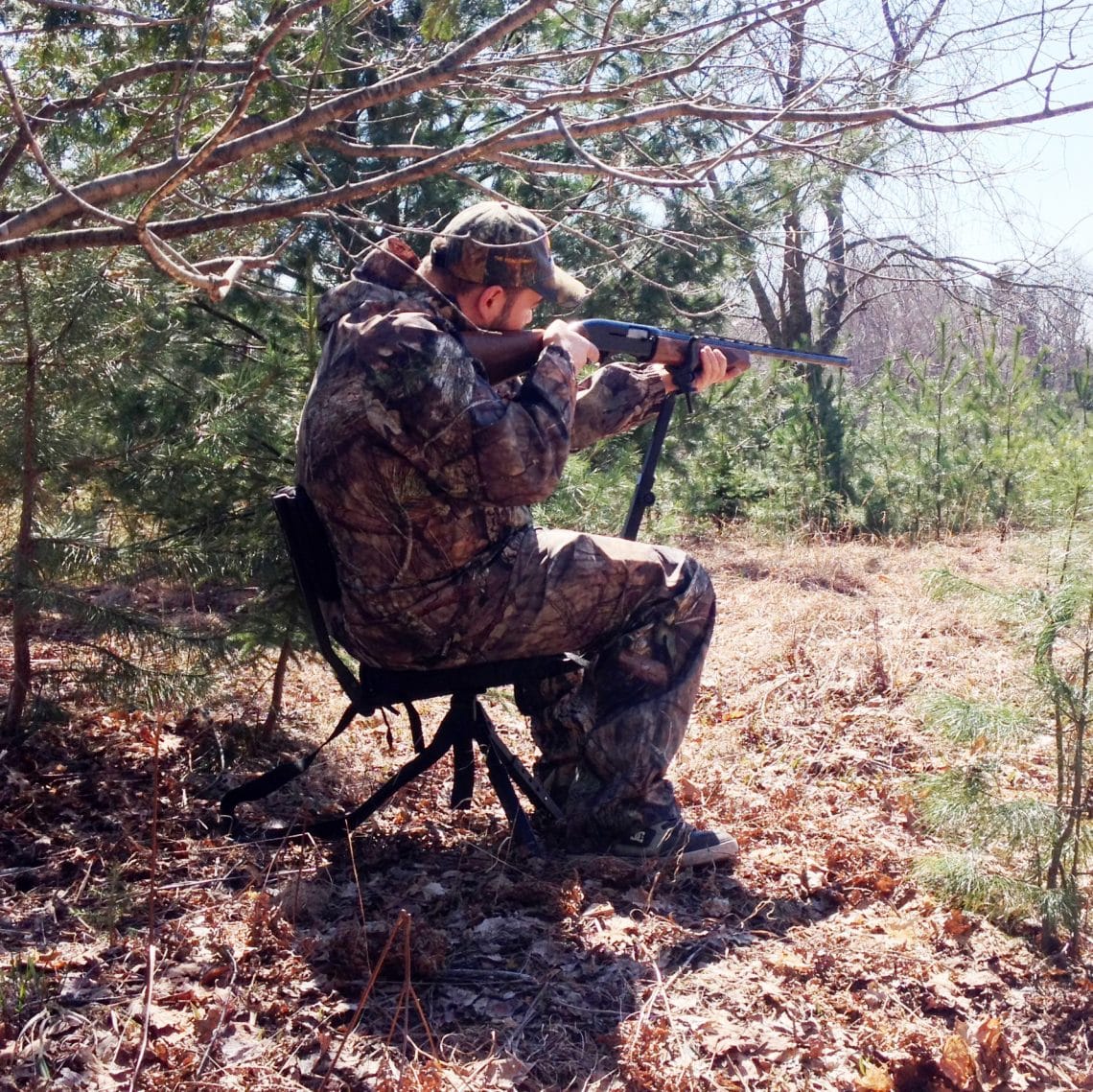 Benchmaster Rest Ground Hunting And Shooting Chair With Rest Full