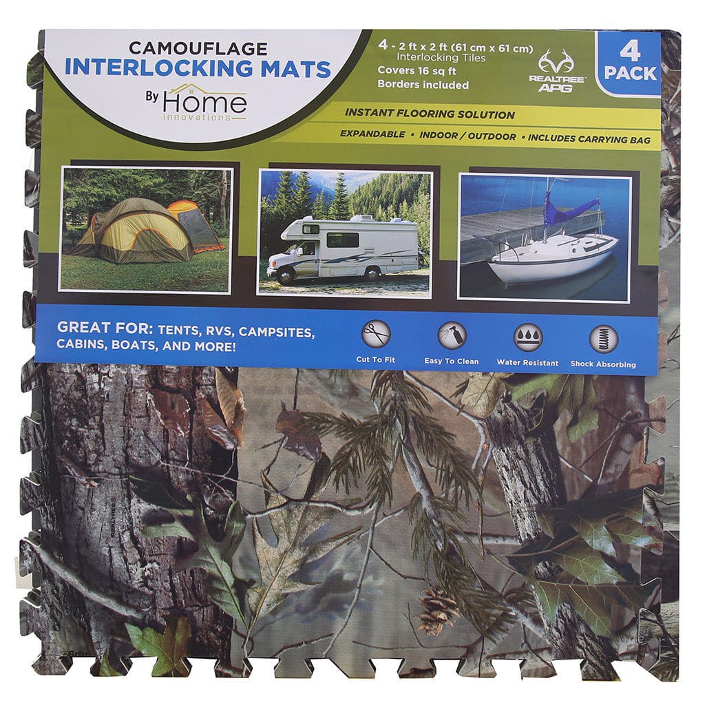 Home Innovations Camouflage Interlocking Mats Super Tent Sale