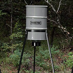 Moultrie Pro Magnum 30 Gallon Tripod Deer Feeder Northwoods