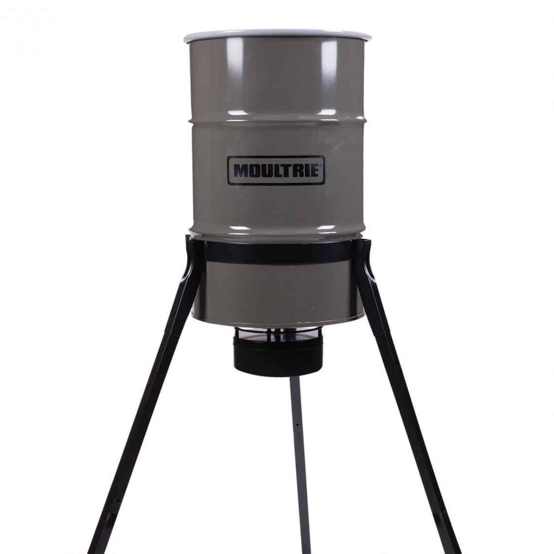 Moultrie Pro Magnum 30 Gallon Tripod Deer Feeder Northwoods